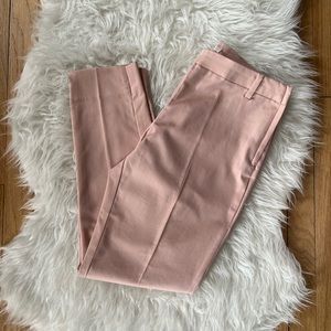 H&M Light Pink Capri Dress Pants size 8
